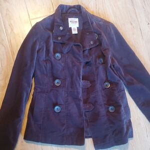 Mossimo Supply Co. Women's Dark Blue Pea Coat
